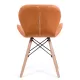 Scaune de bucătărie și living BUC241V Portocaliu