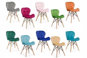 Scaune de bucătărie și living în diverse culori