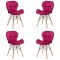 Set 4 scaune de bucătărie și living BUC241V diverse culori