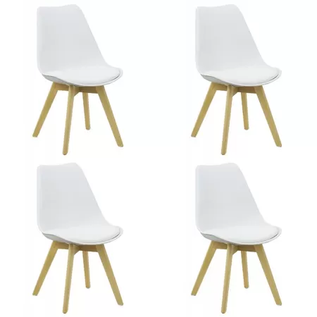 Set 4 scaune de living în stil scandinav