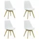 Set 4 scaune de living și bucătărie în stil scandinav-BUC242-4