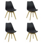 Set 4 scaune de living în stil scandinav