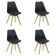 Set 4 scaune de living și bucătărie în stil scandinav-BUC242-4