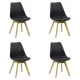 Set 4 scaune de living și bucătărie în stil scandinav-BUC242-4