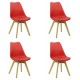 Set 4 scaune de living și bucătărie în stil scandinav-BUC242-4