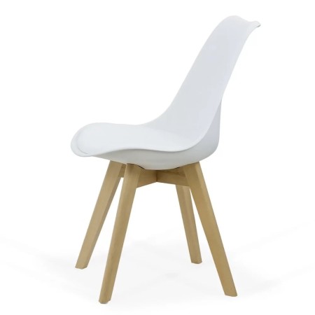 Scaune de living și bucătărie în stil scandinav BUC242 Alb Scaune de living și bucătărie în stil scandinav BUC242 Alb