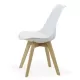 Scaune de living și bucătărie în stil scandinav BUC242 Alb