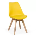 Scaune de living și bucătărie în stil scandinav BUC242 Galben