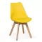 Scaune de living și bucătărie în stil scandinav BUC242 Galben
