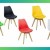 Scaune de bucătărie color în stil scandinav Scaune de bucătărie color în stil scandinav