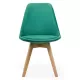 Scaune bucătărie-living catifea BUC 242V Verde