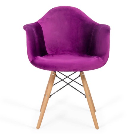 Scaun Fotoliu Patchwork-catifea mov Scaun Fotoliu Patchwork-catifea mov