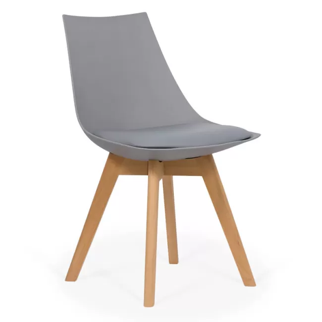 Scaune bucătărie-living cu picioare din lemn BUC245