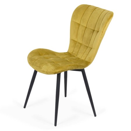Scaun bucătărie living BUC247 Galben Scaun bucătărie living BUC247 Galben