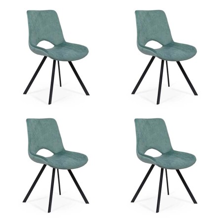 Set 4 scaune bucătărie-living BUC250 verde Set 4 scaune bucătărie-living BUC250 verde