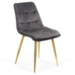 Scaun bucătărie și living BUC252 Gri Scaun bucătărie și living BUC252 Gri