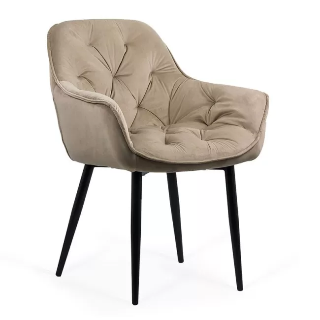 Scaune de bucătărie și living din catifea BUC 257