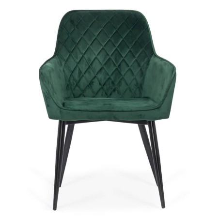 Scaun dining din catifea BUC 258 verde Scaun dining din catifea BUC 258 verde