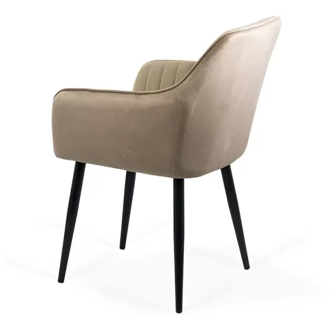 Scaune de bucatarie si living din catifea BUC 259 Bej
