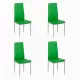 Set 4 scaune bucătărie-verde BUC263