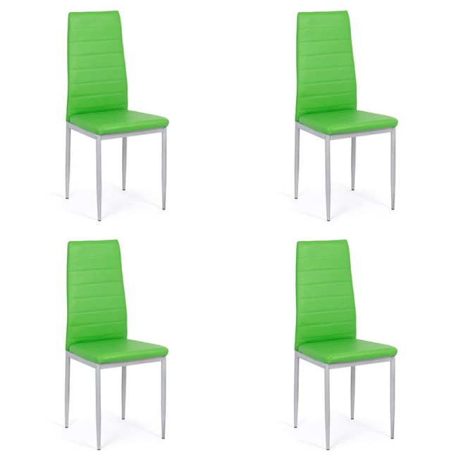 Set 4 scaune bucătărie-verde BUC263