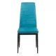 Scaun bucătărie din catifea BUC 263V-Turcoaz