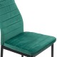 Scaun de bucatarie din catifea BUC 263V-Verde