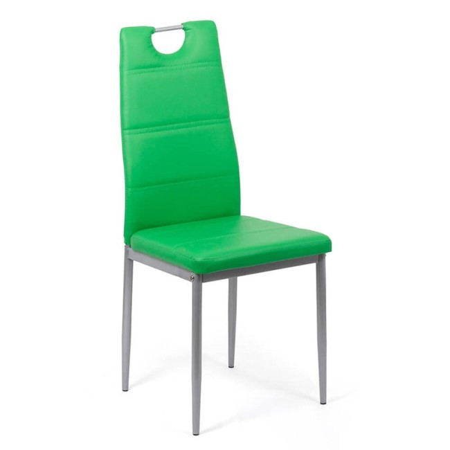 Scaun de bucatarie din piele eco BUC264 verde