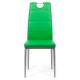 Scaun de bucatarie din piele eco BUC264 verde