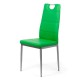 Scaun de bucatarie din piele eco BUC264 verde