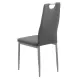 Scaun de bucătărie din piele eco BUC264 gri