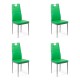 Set 4 scaune de bucatarie din piele eco 4 culori