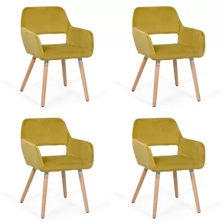 Set 4 scaune bucătărie BUC280
