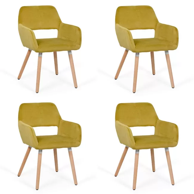 Set 4 scaune bucătărie BUC280