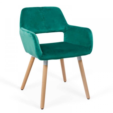 Scaun de bucătărie și relaxare verde Scaun de bucătărie și relaxare verde