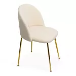 Scaune living din material boucle BUC 284 Bej