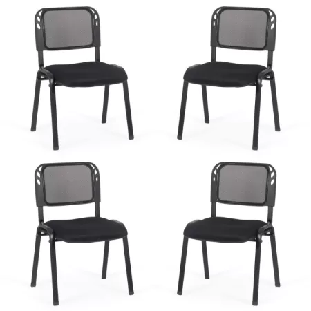 Set 4 scaune pe negru pentru diverse evenimente