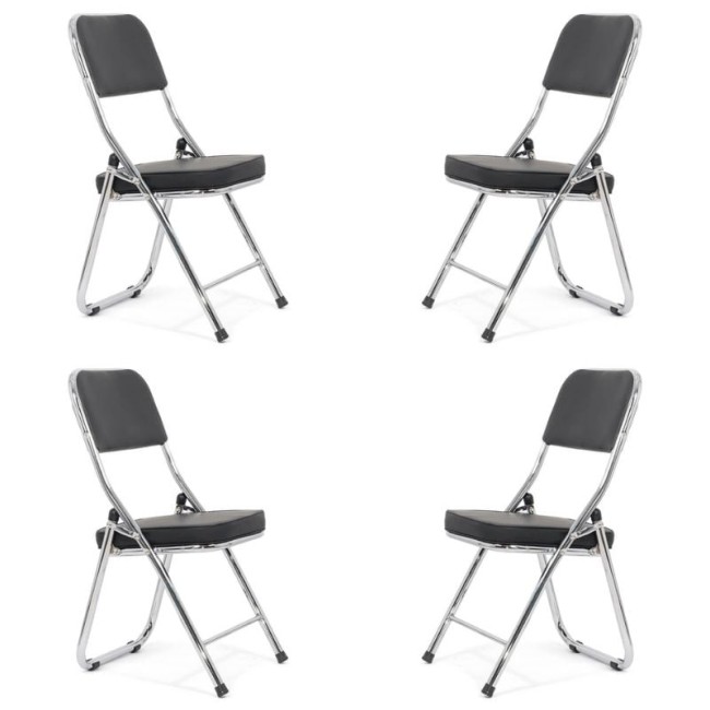 Set 4 scaune pliabile pentru diverse evenimente Set 4 scaune pliabile pentru diverse evenimente
