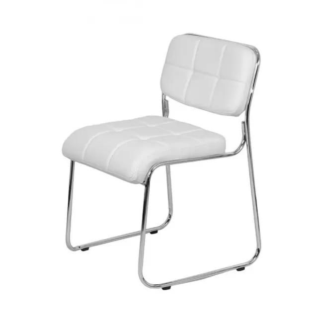 Scaune de conferință și vizitator HRC 608 Alb