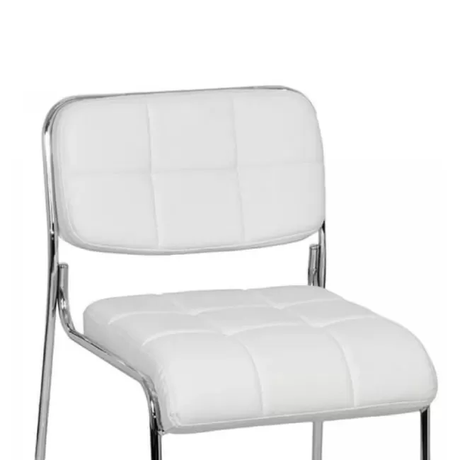 Scaune de conferință și vizitator HRC 608 Alb