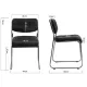 Scaune de conferință și vizitator HRC 608 Negru