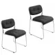 Scaune de conferință și vizitator HRC 608 Negru