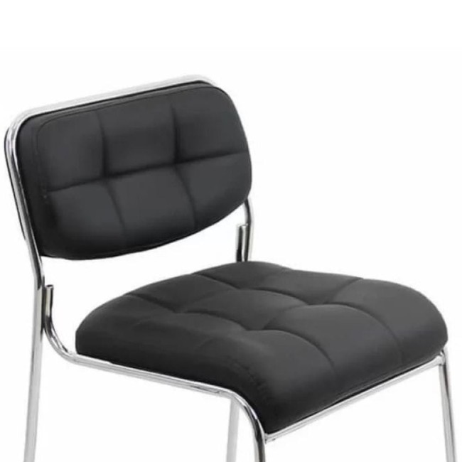 Scaune de conferință și vizitator HRC 608 Negru Scaune de conferință și vizitator HRC 608 Negru