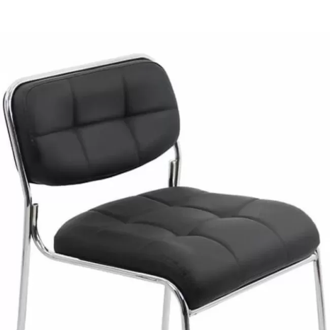 Scaune de conferință și vizitator HRC 608 Negru