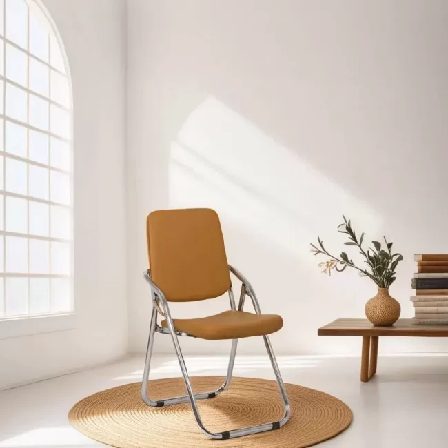 Scaune pliabile cromate HRC 609 bej