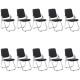Set 10 scaune pliante pentru diverse evenimente Set 10 scaune pliante pentru diverse evenimente