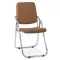 Scaune pliante cadru cromat pe culoarea Maro