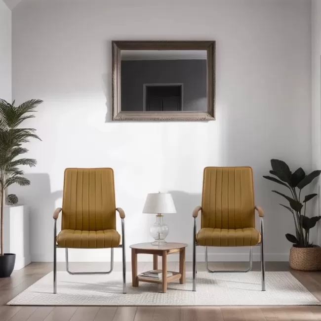 Scaune pentru conferințe și săli de așteptare HRC 614 Bej