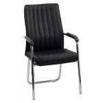 Scaune pentru conferințe și săli de așteptare HRC 614 Negru