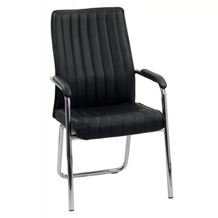 Scaune pentru conferințe și săli de așteptare HRC 614 Negru